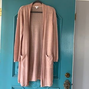 J Jill cardigan linen blend